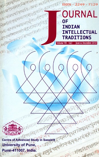 Journal of Indian Intellectual Traditions Including Articles on Bhakti in Bhagavata & Atharvaveda and Ecology