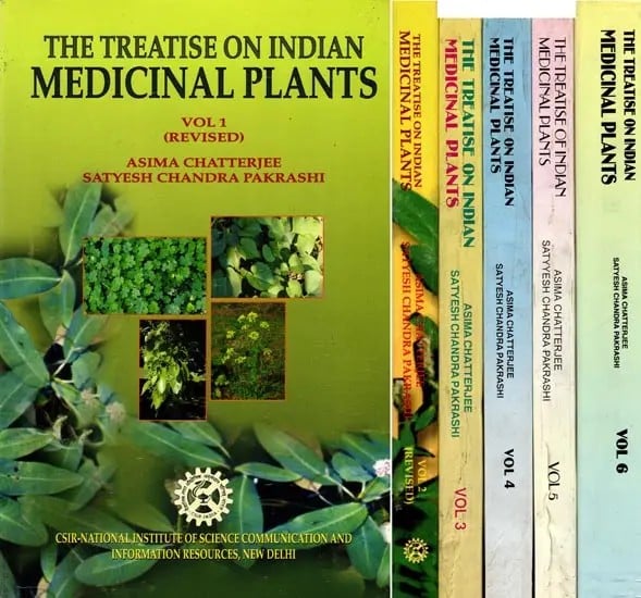 The Treatise on Indian Medicinal Plants (Set of 6 Volumes)