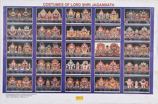 Costumes of Lord Shri Jagannath