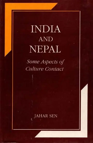 India And Nepal Some Aspects Of Culture Contact (An Old and Rare Book)