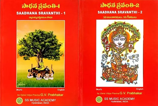 సాధన స్రవంతి: Saadhana Sravanthi in Telugu (Set of Two Books)