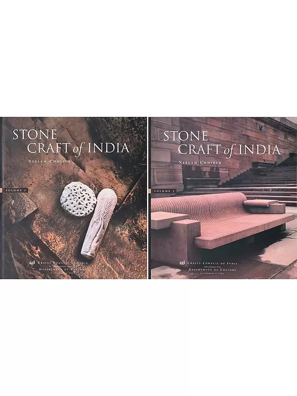 Stone Craft of India (Set of 2 Volumes)