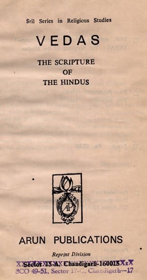 Vedas- The Scripture of The Hindus (An Old and Rare Book)