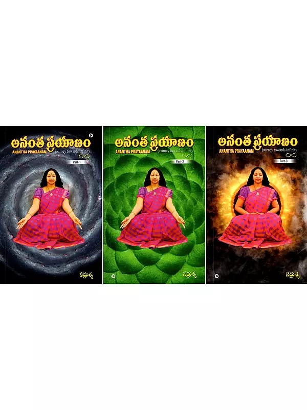 అనంత ప్రయాణం- Anantha Prayanam- Journey Towards Infinity in Telugu (Set of 3 Volumes)