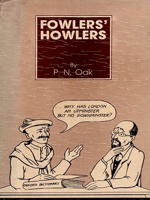 Fowlers' Howlers (An Old and Rare Book)