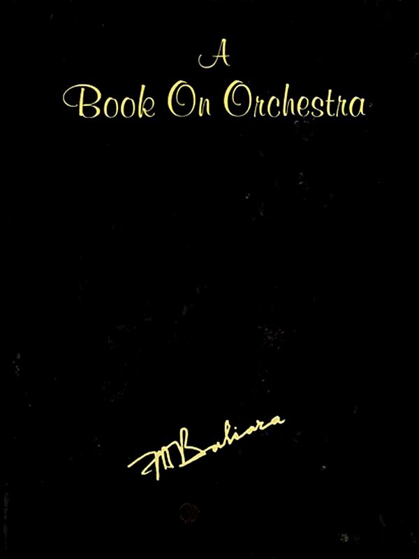 A Book on Orchestra (An Old and Rare Book)