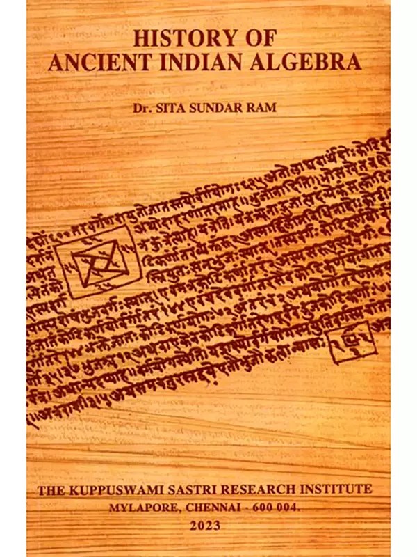 History of Ancient Indian Algebra