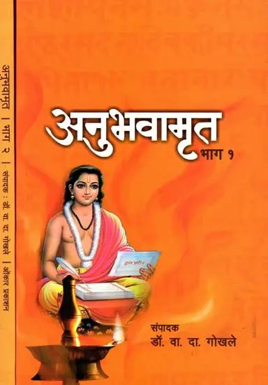 अनुभवामृत: Anubhavamarita Written by Shri Gyandev (Set of 2 Volumes in Marathi)