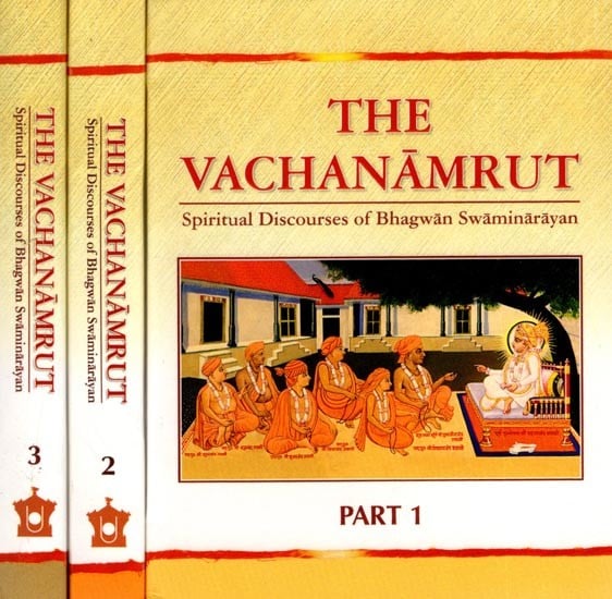 The Vachanamrut: Spiritual Discourses of Bhagwan Swaminarayan (Set of 3 Volumes)