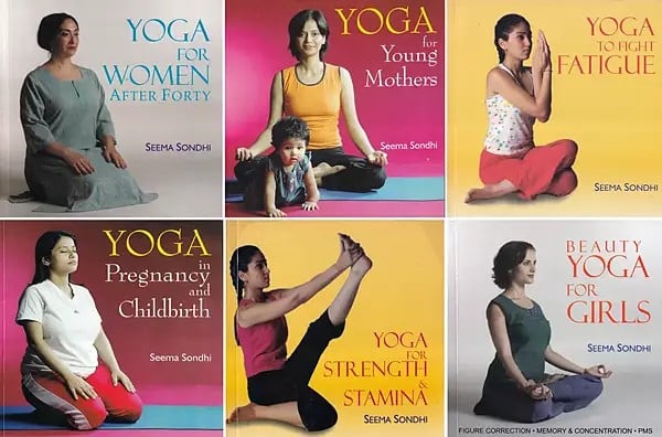 Yoga for Womens By Seema Sondhi (Set of 6 Books)