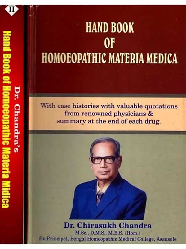 Handbook of Homeopathic Materia Medica (Set of 2 Volumes)