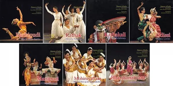 Dances of India: Kuchipudi, Kathak, Kathakali, Odissi, Manipuri, Mohiniyattam, Bharatnatyam (Set of 7 Books)