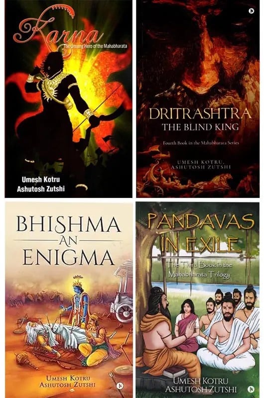 Mahabharata Series (Set of 4 Books)