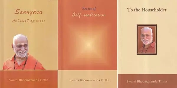 Tree Books on Life Journey of Swami Bhoomananda Tirtha (Set of 3 Books)