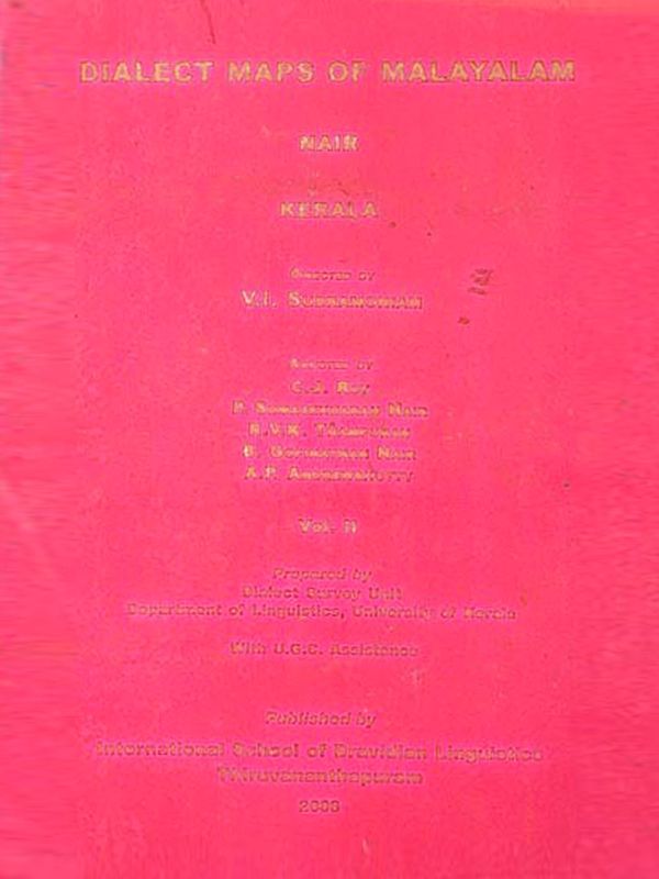 Dialect Maps of Malayalam Nair Kerala