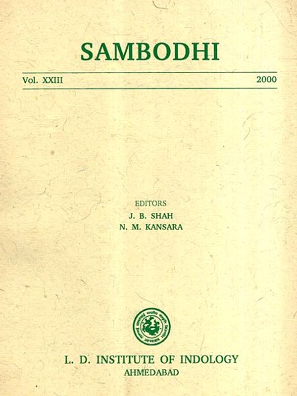 Sambodhi with Vedic Sources of the Vedic Mathematics' and Shrimad Rayacandra's Viewpoint of Dharma in the Kavyamala, Vol. XXIII, 2000