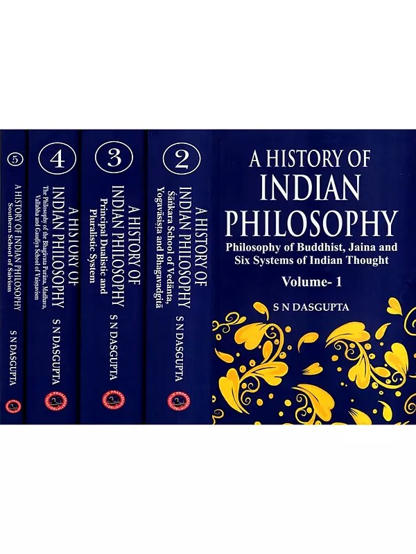 A History of Indian Philosophy (Set of 5 Volumes)