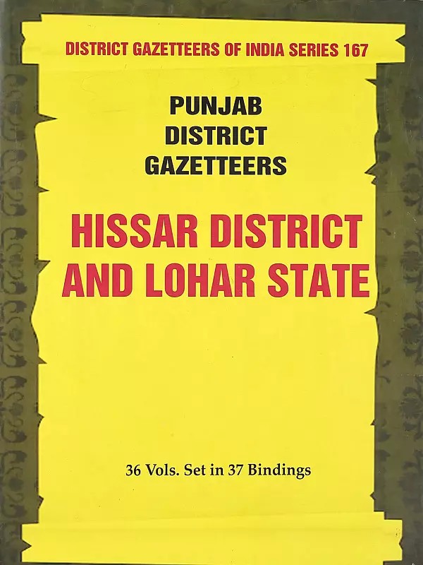 Hissar District and Lohar State 1904- Punjab District Gazetteers (36 Volumes in 37 Bindings- Vol 11)
