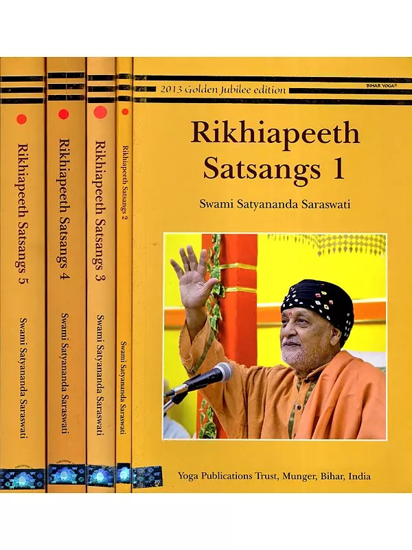 Rikhiapeeth Satsangs (Set of 5 Volumes)