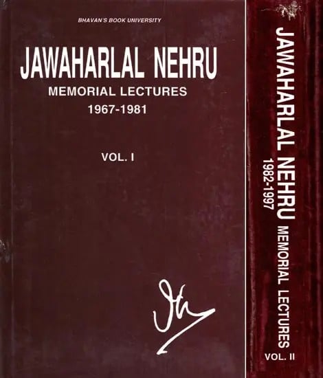 Jawaharlal Nehru: Memorial Lectures 1967-1997 (Set of 2 Volumes, An Old and Rare Book)