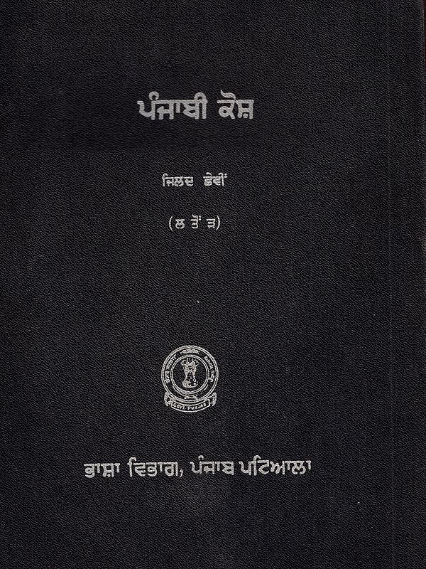 ਪੰਜਾਬੀ ਕੋਸ਼ (ਜਿਲਦ ਛੇਵੀਂ): Punjabi Kosh (Vol - VI in Punjabi)- An Old and Rare Book
