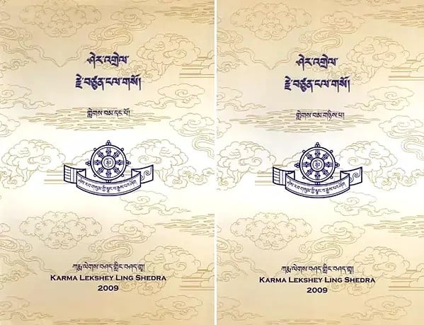 ཤེར་འགྲེལ་ རྗེ་བཙུན་ངལ་གསོ- Sher 'Grel Rje Btsun Ngal Gso (Set of 2 Volumes in Tibetan)