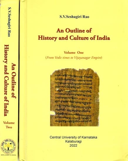 An Outline of History and Culture of India (Set of 2 Volumes)