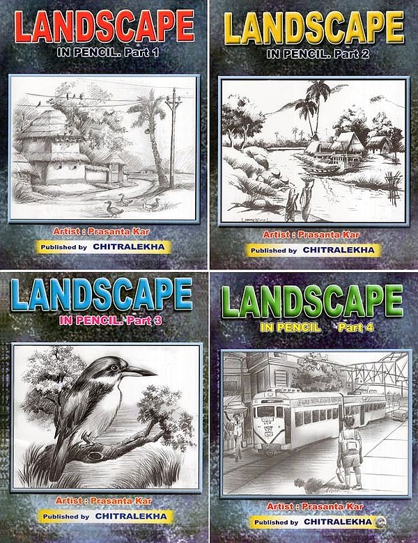 Landscape in Pencil (Set of 4 Volumes)