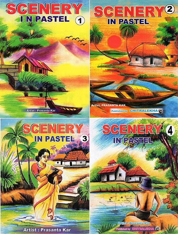 Scenery in Pastel (Set of 4 Volumes)