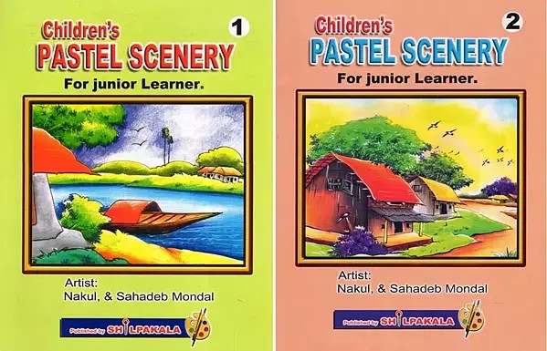 Children's Pastel Scenery for Junior Learner (Set of 2 Volumes)