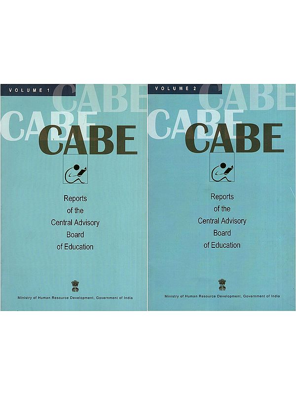 Cabe: Reports of the Central Advisory Board of Education (Cabe) Committee (Set of 2 Volumes)