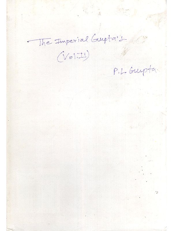 The Imperial Gupta’s- Cultural History: Volume- 2 (An Old and Rare Book: Only 1 Quantity Available)