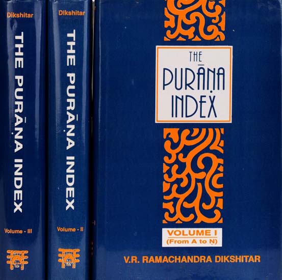 THE PURANA INDEX (3 Volumes)