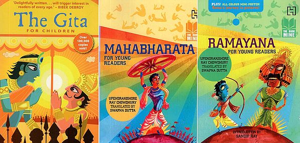 An Epic Celebration of india: Timeless Classics for Children (Set of 3 Books)