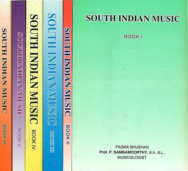 South Indian Music (Set of 6 Volumes)