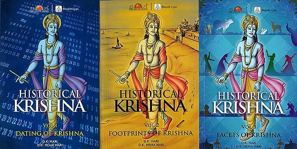 Historical Krishna (Set of 3 Volumes)