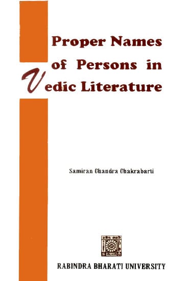 Proper Names of Persons in Vedic Literature