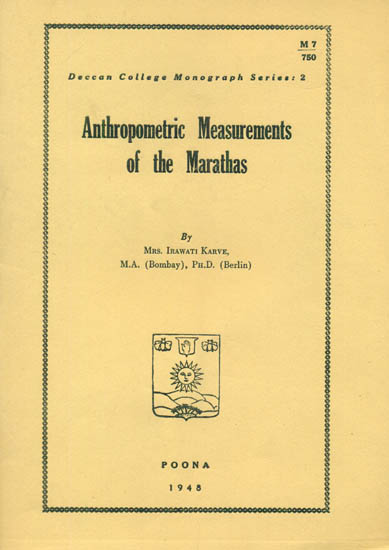 Anthropometric Measurements of The Marathas