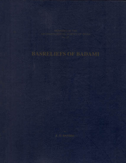 Basreliefs of Badami (An Old and Rare Book)