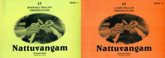 Nattuvangam: Roopaka and Aadhi Thalam Theermanams (Set of 2 Volumes)
