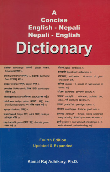 A Concise English - Nepali, Nepali - English Dictionary