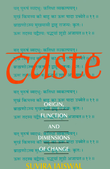 Caste (Origin, Function and Dimensions of Change)