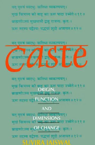 Caste (Origin, Function and Dimensions of Change)