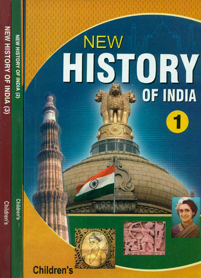 New History of India (Set of Three Volumes)