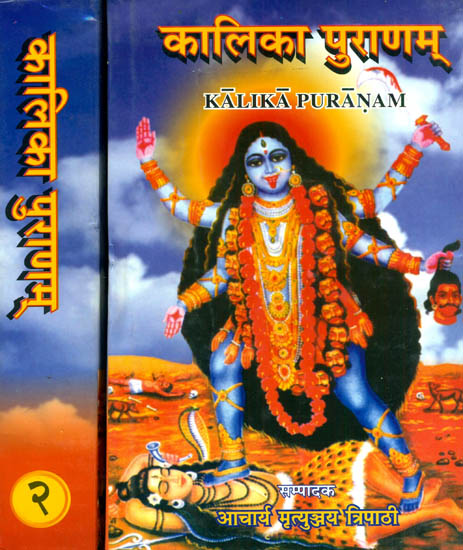 Kalika Purana: (Sanskrit Text With Hindi Translation) Set of 2 Volumes