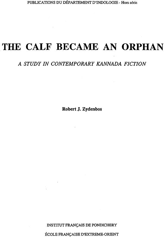 The calf became an orphan - The foreign hand - Institut Français de  Pondichéry
