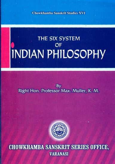 The Six Systems of Indian Philosophy -An Old Book