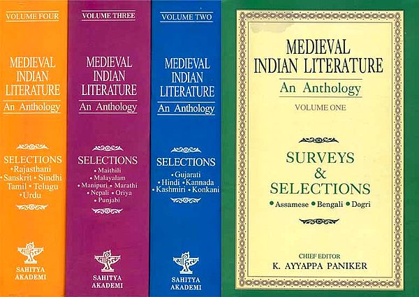Medieval Indian Literature- An Anthology (Set of 4 Volumes)