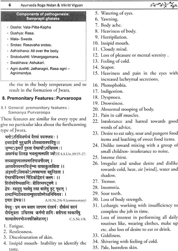 Ayurveda Roga Nidana & Vikriti Vigyana (Essentials of Nidan Panchaka