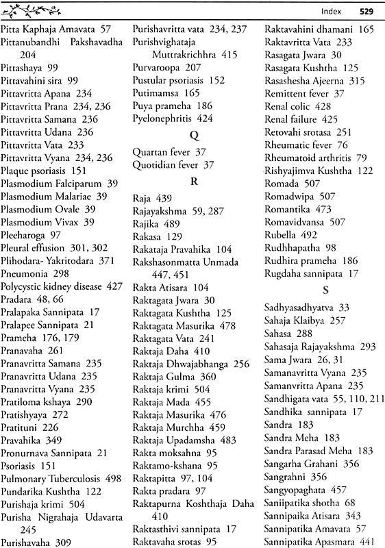 Ayurveda Roga Nidana & Vikriti Vigyana (Essentials of Nidan Panchaka